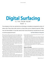 Digital Surfacing